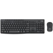 Resim Logitech MK295 Kablosuz Türkçe Klavye Mouse Seti - Siyah 920-009804 
