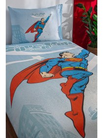 Resim Özdilek Suparman Hero Tek Kişilik Disney Nevresim Takımı Mint 