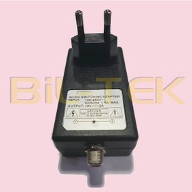 Resim F Konnektör Girişli Ac/Dc Adaptör - 18 Volt 2 Amper 