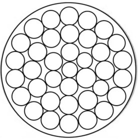 Resim Ennalbur Izoleli Çelik Halat 8 mm 5 metre 