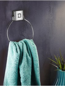 Resim Sas Haus Delmeye Son Yapışkanlı Banyo Mutfak Havluluk Askısı Krom Y-612 