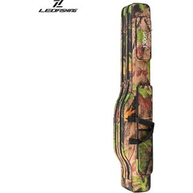 Resim Vkemall Kuruşuklu 130cm Olta Çantası - Ağaç Kamuflya - 600d Oksford Kumaş - Katlanabilir Olta Takımsı Çanta Sarı 