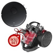 Resim Xiaomi Mi Robot Vacuum S10T Robot Süpürge+ Sinbo SVC-3479 1000 W Toz Torbasız Süpürge Hediyeli 