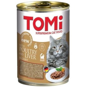 Resim Tomi Kümes Hayvanlı Kedi Konservesi 400 Gr 