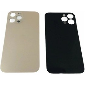 Resim Apple Uyumlu iPhone 12 Pro Max Arka Pil Kapağı Gold 