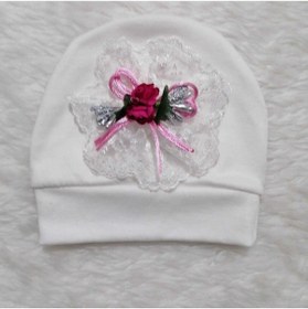Resim CANDYSBEBE Kız Bebek Şapka 