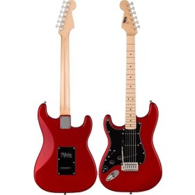 Resim Midex Rph-31rd Solak Elektro Gitar Seti Maple Klavye Strat Kasa Sss Manyetik 
