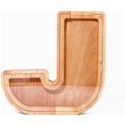 Resim Vkemall Yirmi Altı İngilizce Alfabe Kumbara 26 Harfli Kişiselleştirilmiş Ahşap Madeni Pa Odun-9 