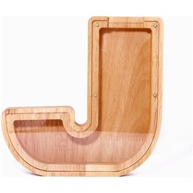 Resim Vkemall Yirmi Altı İngilizce Alfabe Kumbara 26 Harfli Kişiselleştirilmiş Ahşap Madeni Pa Odun-9 