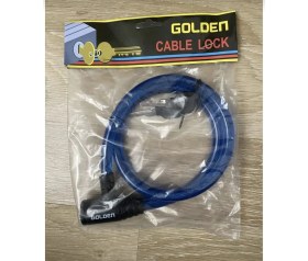 Resim 12*80 cm Bisiklet Halat Kilidi Dolamalı Lüks Kilit 