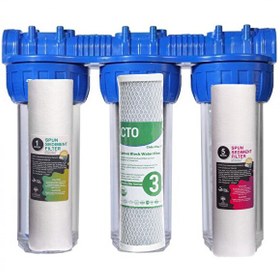 Resim Sulook Daire Bina Girişi Su Arıtma-Klor-Tortu-Pislik Önleyici Set 