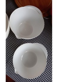 Resim Kase 3 Lü Set Karıştırma Beyaz 