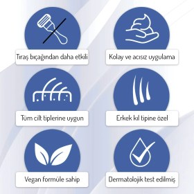 Resim Body Natur Erkekler İçin Duşta Vücut Tüy Dökücü Krem 200 ml Acısız Etki ve Nemlendirici Özellik 