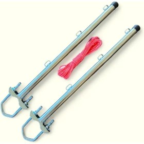 Resim Balkon Çamaşır Askılığı Çamaşırlık Kurutma Askısı Küpeşte Kıyafet Elbise Kurutmalık Metal Askılık 