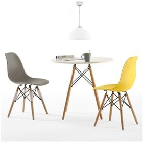 Resim Riolight Modern Krom Askılı Opal Beyaz 1xe27 Duylu Tekli Cam Sark Beyaz 