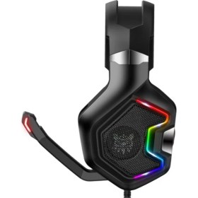 Resim Heptek İletişim Hafif Portatif Kolayca Katlanıp Taşınabilir Dizayn Kulaklık (Onikuma K10 Pro Rgb Oyuncu Kulaklığı 3.5mm) 