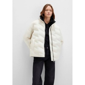 Resim Mavi Oversize Kadın Şişme Mont (M1110714-86412) 