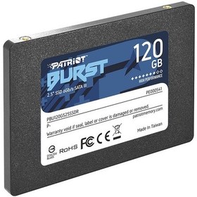 Resim Patriot Burst PBU120GS25SSDR 2.5" 120 GB SATA 3 SSD 