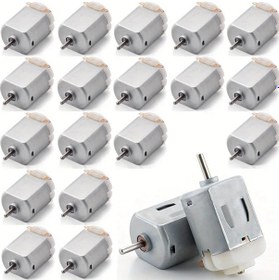 Resim Lumaworld 20 Adet 3v-6v 130 Dc Mini Motor Dıy Robotik El İşi Elektronik 