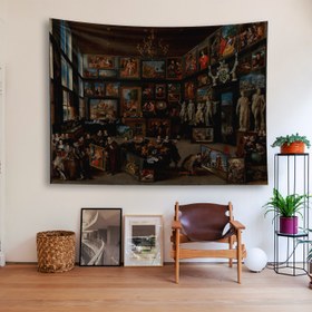 Resim The Gallery of Cornelis van der Geest Duvar Örtüsü - 100 cm x 135 cm 