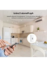 Resim Trendooze Akıllı Sıcaklık-nem Sensörü - Tuya Entegrasyonu 