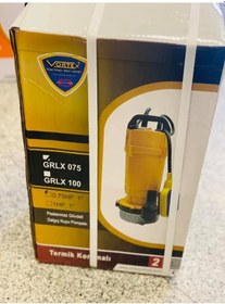 Resim Vortex Grlx 075 M 0.75 Hp Keson Kuyu Dalgıç Pompa 