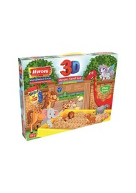 Resim 3d Kalıplı Çiftlik Hayvanları Kinetik Kum Set 1000 Gr Kum-037 