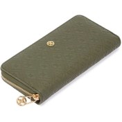 Resim Yeşil Print Kadın Cüzdan - S1CB00055813-T5I 