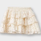 Resim Defacto Kız Bebek Beli Lastikli Dantel Etek G1350a525auer134 Ekru 