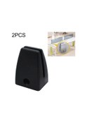 Resim Sones 2 Adet Uzay Alüminyum Alaşımlı Masa Ekran Kelepçeleri Ekran Baffle Siyah 