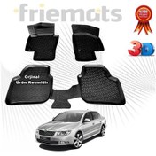 Resim Skoda Süper B 3D Paspas Havuzlu 2008-2015 Arası Siyah N11.22499 