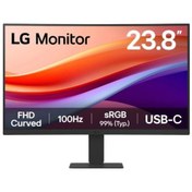 Resim 23.8 Lg 24u421a-b Va 5ms 100hz Usb-c Hdmı Fhd 1920x1080 Curved Vesa Sıyah 