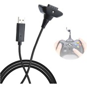 Resim Microsoft Xbox 360 Gamepad Kol Usb Şarj ve Bağlantı Kablosu 