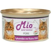 Resim Mio İşkembe ve Kuzu Etli Konserve Yetişkin Kedi Maması 85 G 