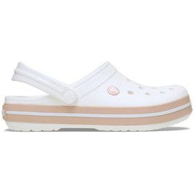 Resim Crocs Crocband White/pink Caramel Terlik / Sandalet 11016-1we Beyaz 