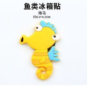 Resim Springsun Japon Ve Kore Tarzı Yaratıcı Deniz Canlıları Manyetik Buzdolabı Stickerları - Çocuk Eğitimi İçin Eğlenceli Dekor 