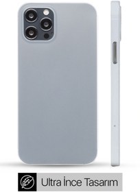 Resim bastcase iPhone 12 Pro Max Ultra İnce Telefon Kılıfı 