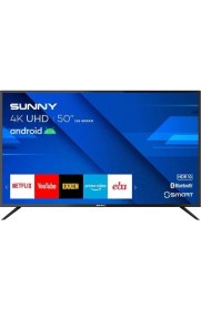 Resim Sunny 50" 127 Ekran 4K Ultra HD LED TV Android İşletim Sistemi ve Dahili Uydu Alıcısı 