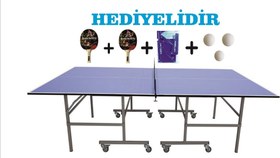 Resim Seftil 16mm M.Tenisi Masası İç Mekan(2 Raket+File) 