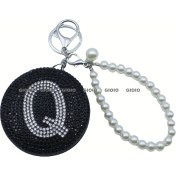 Resim Silver1 Gıoıo Yeni Mini Taşınabilir Kozmetik Ayna Kolye Anahtarlık Çanta Aksesuarları Kolye Dıy Anahtarlık (Yurt Dışından) 