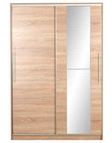 Resim Adore Mobilya Aynalı Sürgülü Gardırop SWD-512-SN-2 Sonoma 
