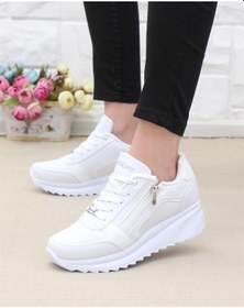 Resim Wickers 2161 Beyaz 36 40 Günlük Kadın Sneakers Beyaz 