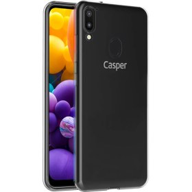 Resim Kılıfist Casper Via A4 Kılıf Clear Soft Transparent Şeffaf Ince Silikon + Ekran Koruyucu 