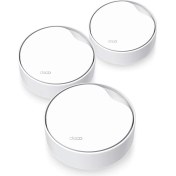 Resim TP-Link Deco X50-PoE(3-pack) PoE Destekli Wi-Fi 6 Mesh Sistemi | AX3000 Mbps Hız | Fiber Uyumlu | Çift Bant | 2.5 Gbps Port | 150 Cihaz | 600 m² Kapsama Alanı | WPA3 | Mobil Uygulama ile Kolay Kurulum 