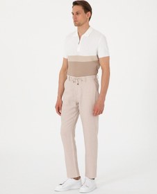 Resim Pierre Cardin Erkek Bej Pantolon Kanvas-chino 50301811-vr011 Bej 