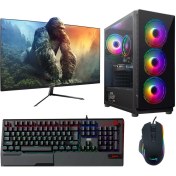 Resim Turbox Tx233 Intel Core i5 3470 8GB Ram 256GB SSD 500GB HDD 4GB RX550 23.8" Mon. Oyuncu Masaüstü Bilgisayarı 