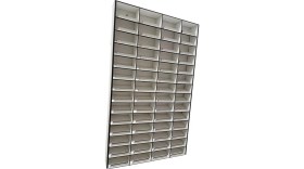 Resim ERSOY HOME Eğimli Dekoratif Duvar Araba Rafı - 56 ARAÇLIK ( HIZLI YAPIŞTIRICI HEDİYE ) 