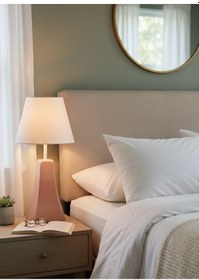 Resim Dekoratif Eyfel Kulesi Seramik Abajur Abj0016 