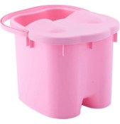 Resim Guangdong Spirit Ayak Sulama Kovası Abs Plastik Ayak Küvet Mage Rulo Ayak Banyosukapaklı Ev Spa Sağlık Aracı Pembe L(Yurt Dışından) 