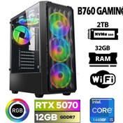 Resim Xaser Thunder X120 I5 14400F 32GB Ddr5 Ram 2tb M.2 Nvme SSD 12GB RTX5070 Masaüstü Oyuncu Bilgisayarı 
